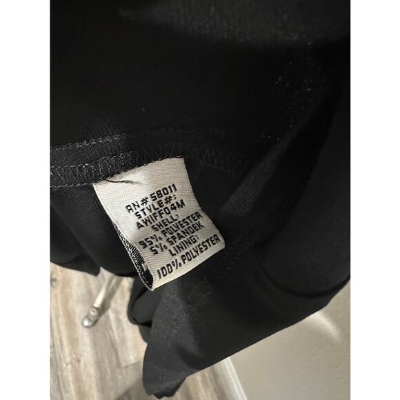 Sangria High Low Sleeveless Midi Dress Black Size 12 - Picture 8 of 10